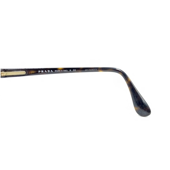 Prada VPR 05P 2AU-1O1 Tortoise Brown Eyeglasses Frames 52-18 140 Italy Designer - Picture 9 of 12